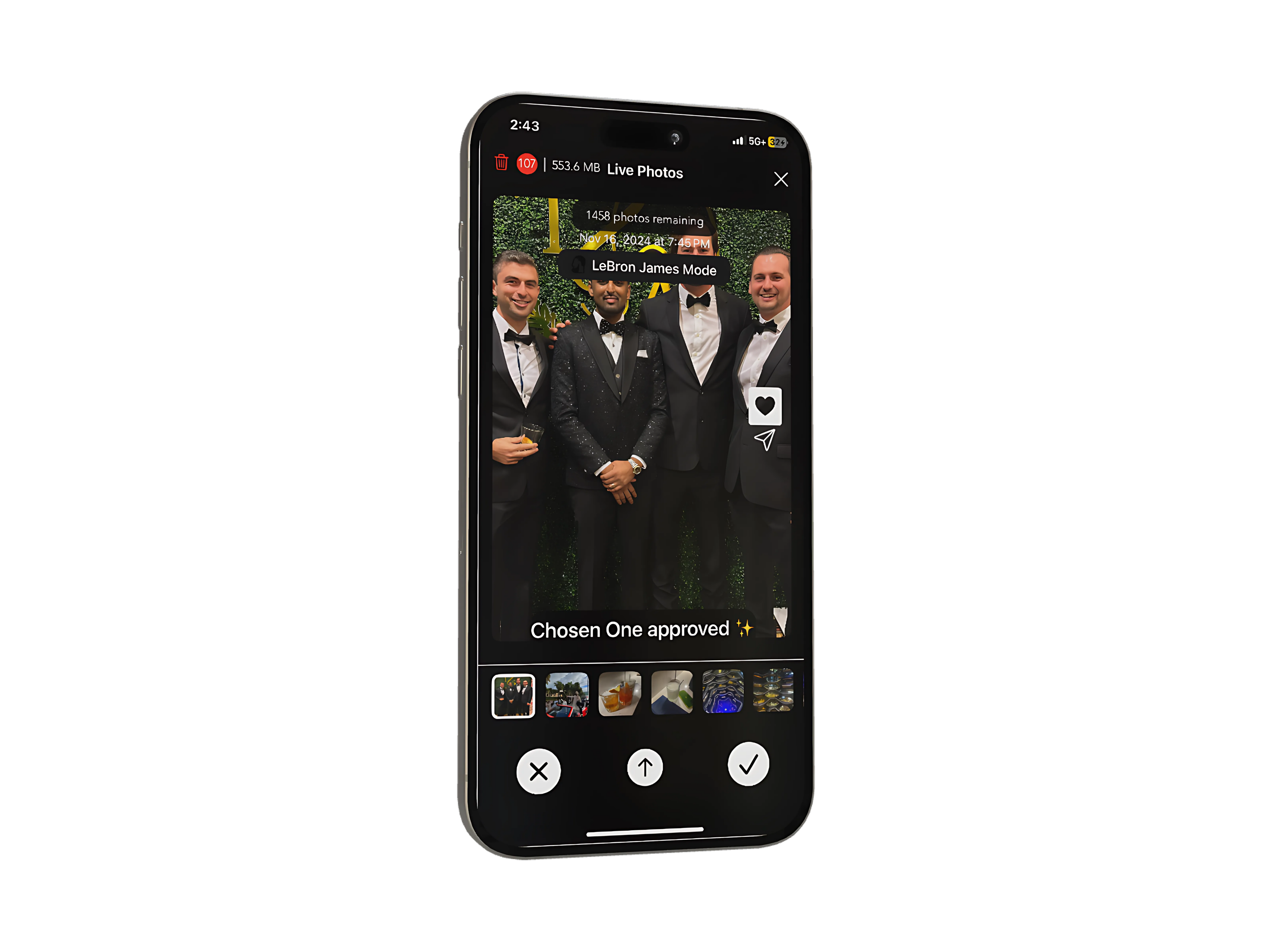 Photo Dump App Interface
